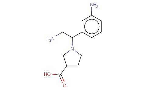 1-[2-AMINO-1-(3-AMINO-PHENYL)-ETHYL]-PYRROLIDINE-3-CARBOXYLIC ACID